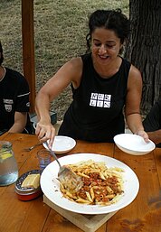 Die Kunst macht hungrig: mittags zuhause oder am Campo