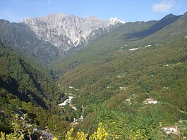 Das Tal vor dem Monte Altissimo