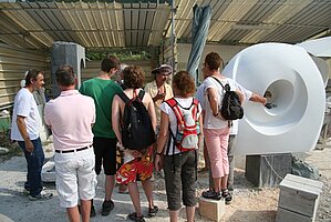 Excursion to a marble workshop