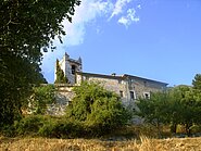 Die Kirche und Ruine La Cappella, ein herrlicher Platz für die Kunst