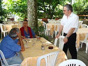 Der Wirt vom Rostorante Michelangelo: Alessandro