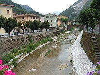 View to the river of Seravezza